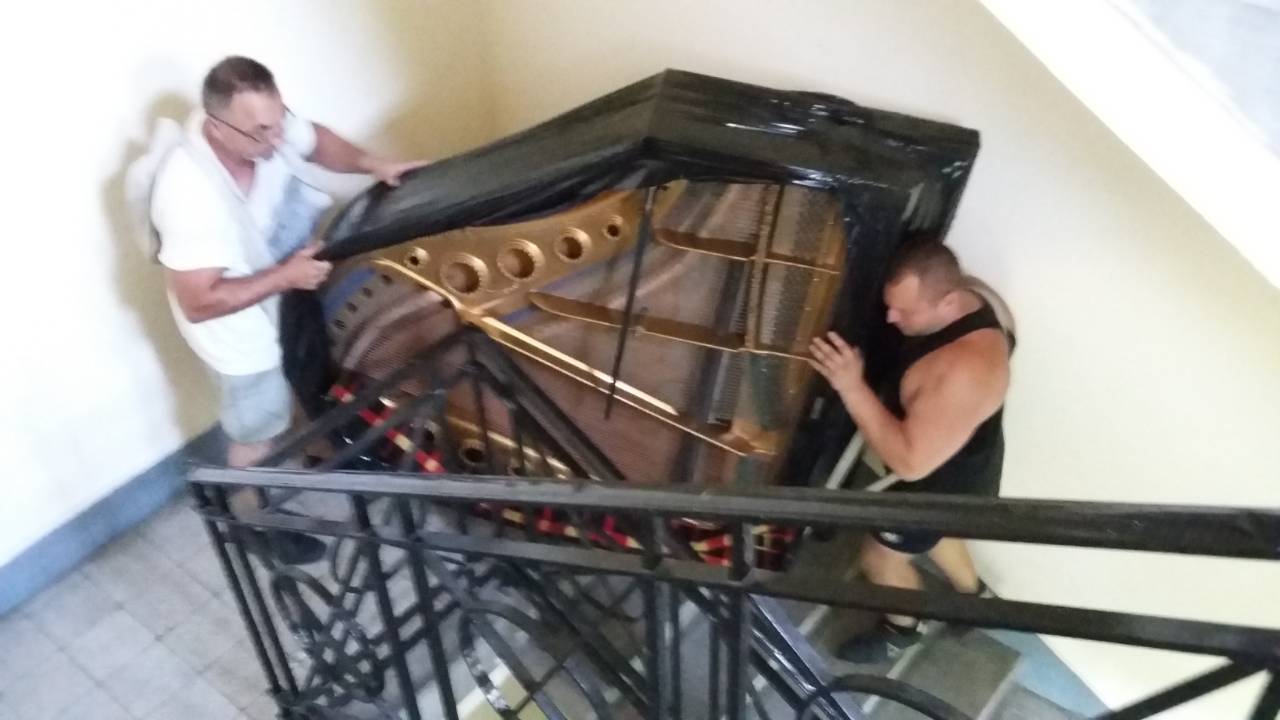 Zongora, Pianínó szállítás, költöztetés